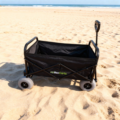 Hybrid Electric Beach Cart — Balloon Wheel Edition