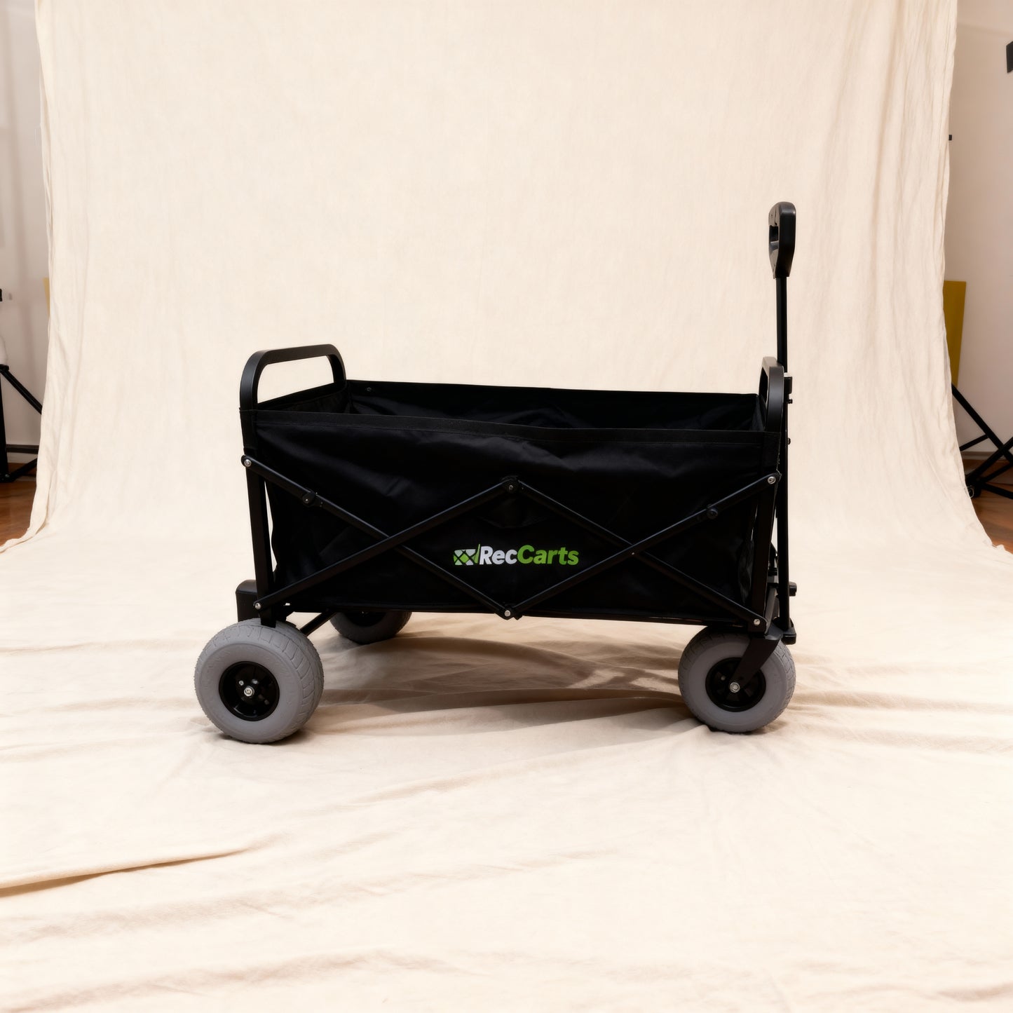 Hybrid Electric Beach Cart — Balloon Wheel Edition