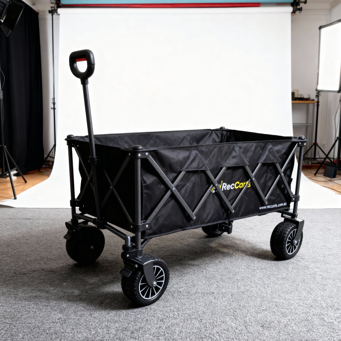 Hybrid Electric Camping Cart — Gear Hauler for the Outdoors