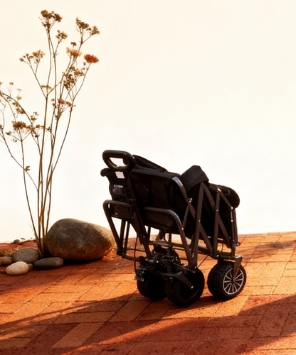 Hybrid Electric Picnic Cart — Easy Hauling for Food & Gear