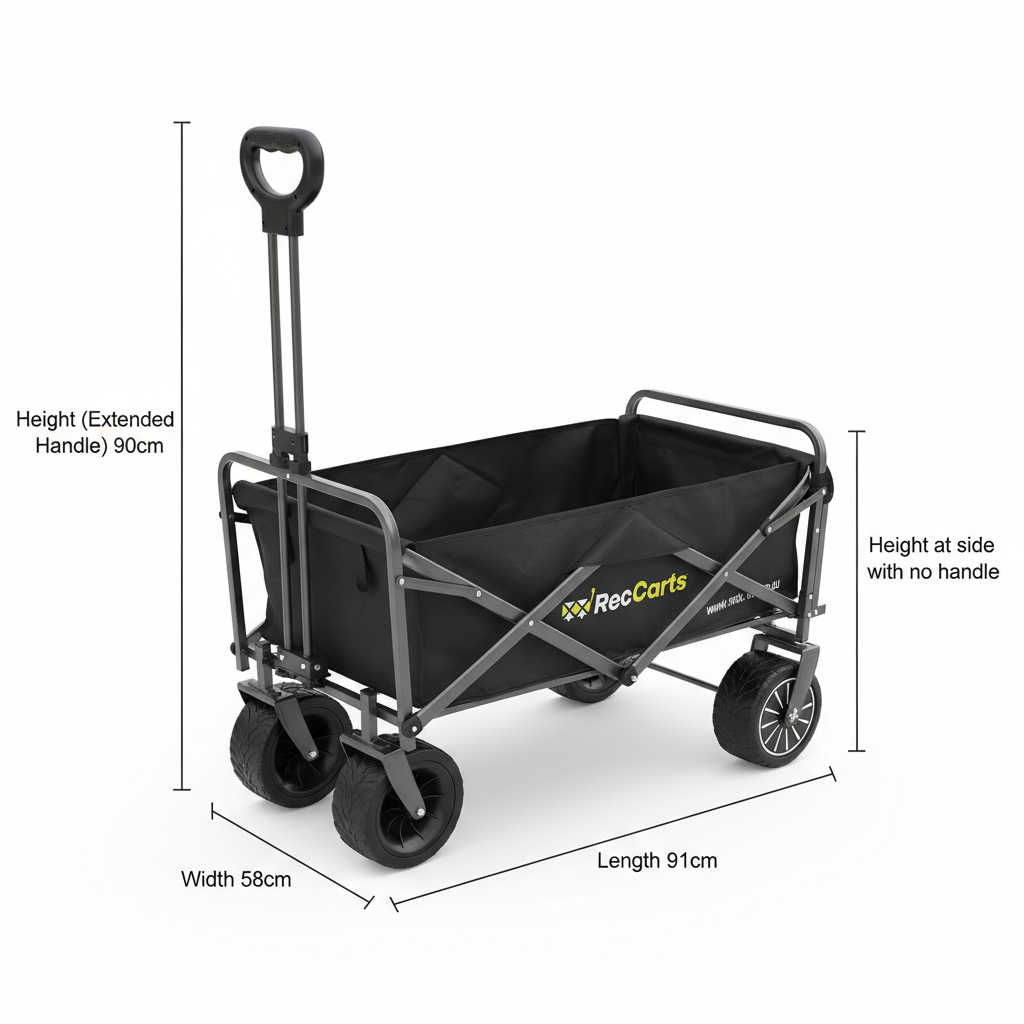 Hybrid Electric Picnic Cart — Easy Hauling for Food & Gear