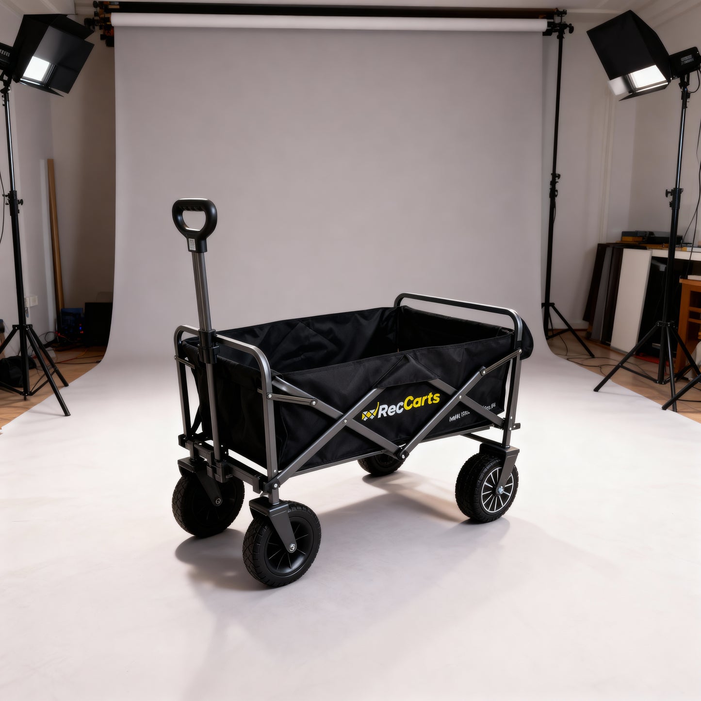 Hybrid Electric Picnic Cart — Easy Hauling for Food & Gear