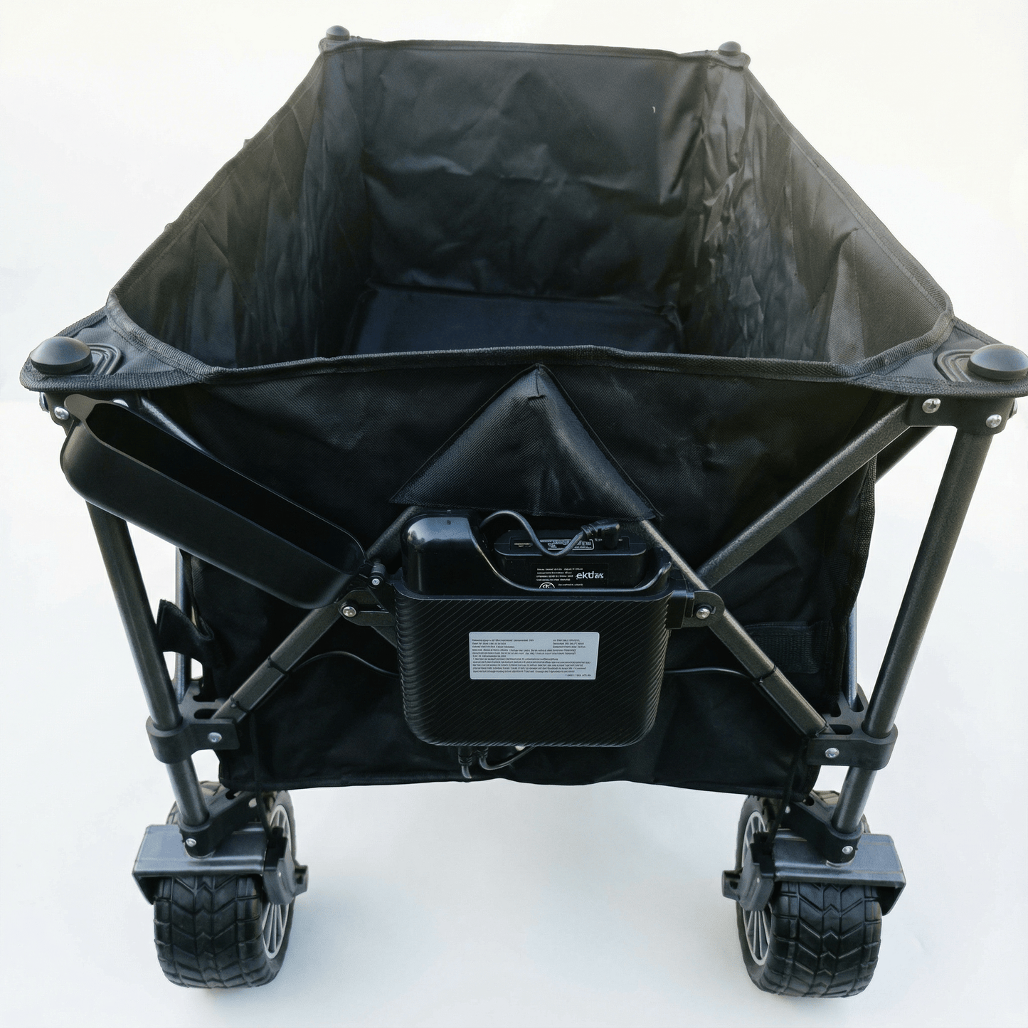 Hybrid Electric Camping Cart — Gear Hauler for the Outdoors