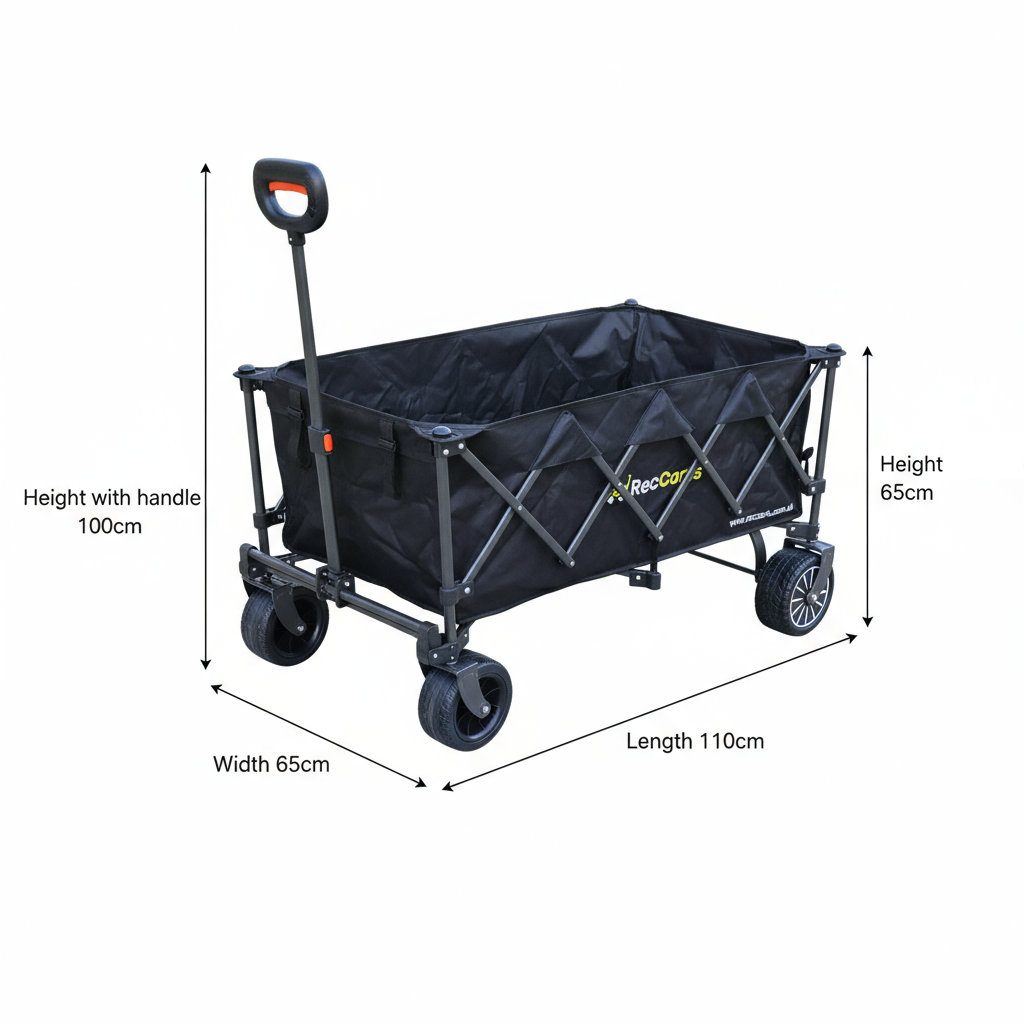 Hybrid Electric Camping Cart — Gear Hauler for the Outdoors