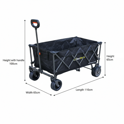 Hybrid Electric Camping Cart — Gear Hauler for the Outdoors